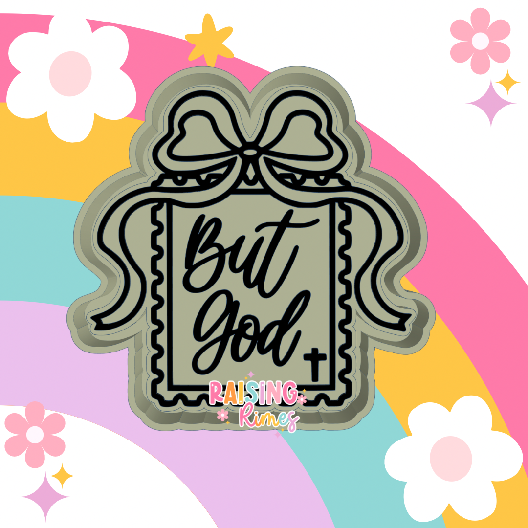 But God Stamp Silicone Mold