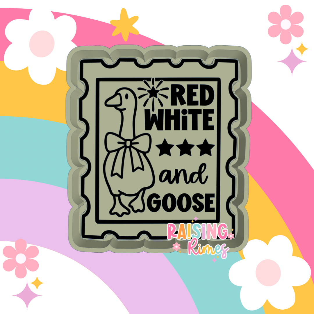 Red, White, and Goose Silicone Mold