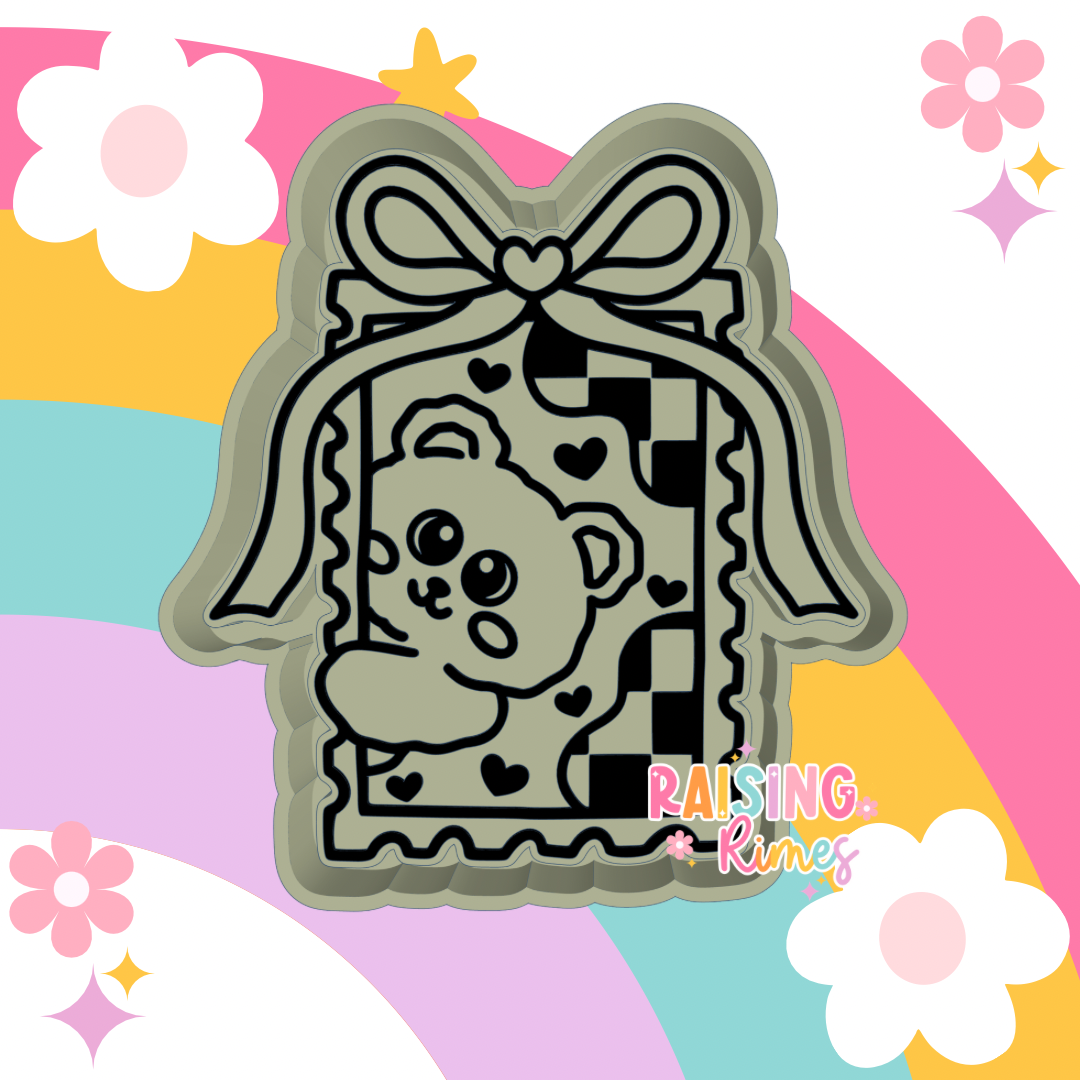 Bear Stamp Silicone Mold
