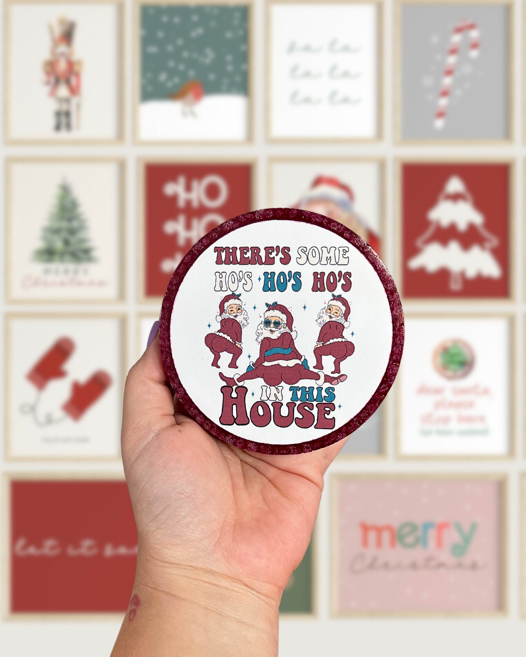 Wholesale - Ho Ho Ho’s Round Red