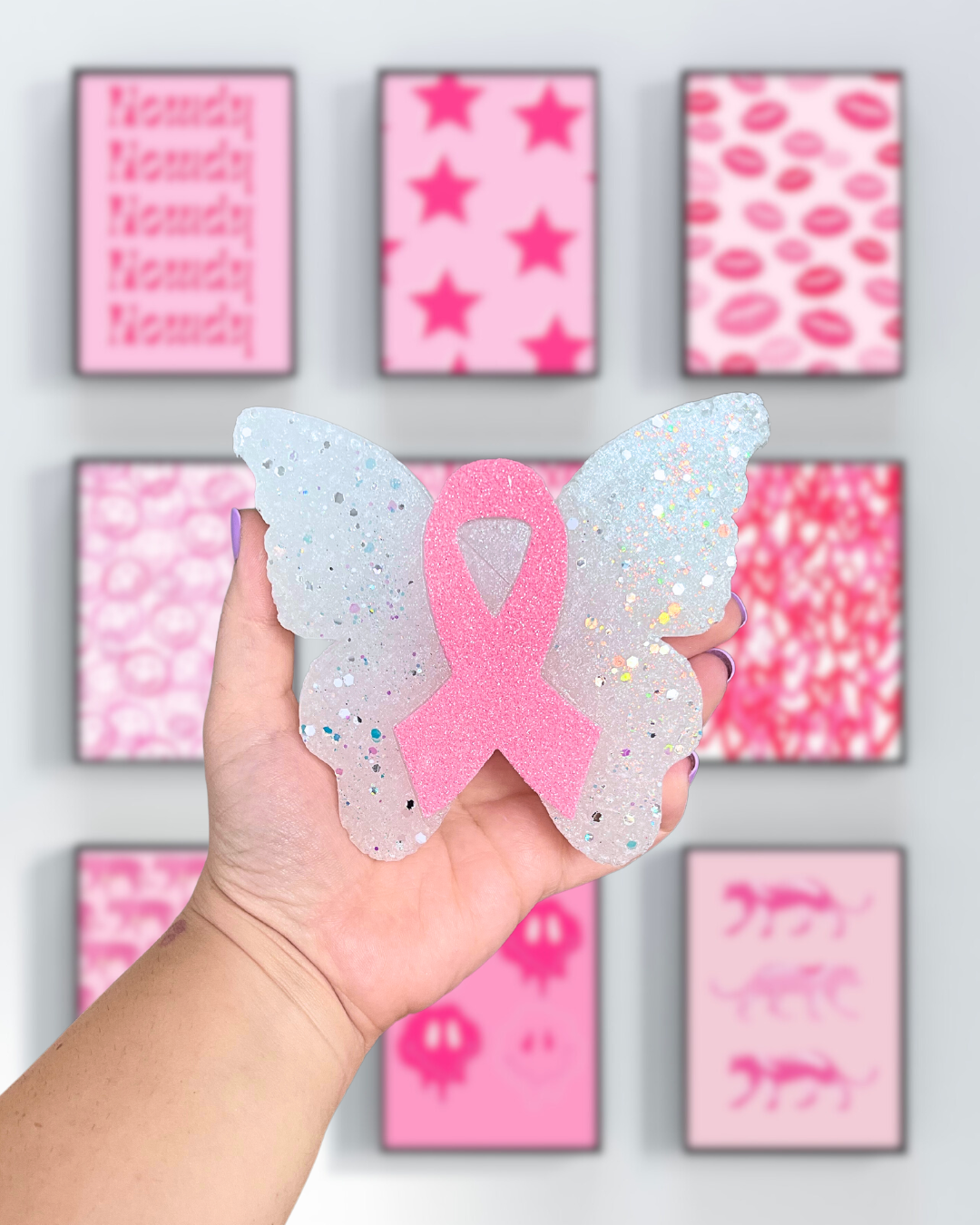 Wholesale - Awareness Ribbon Butterfly