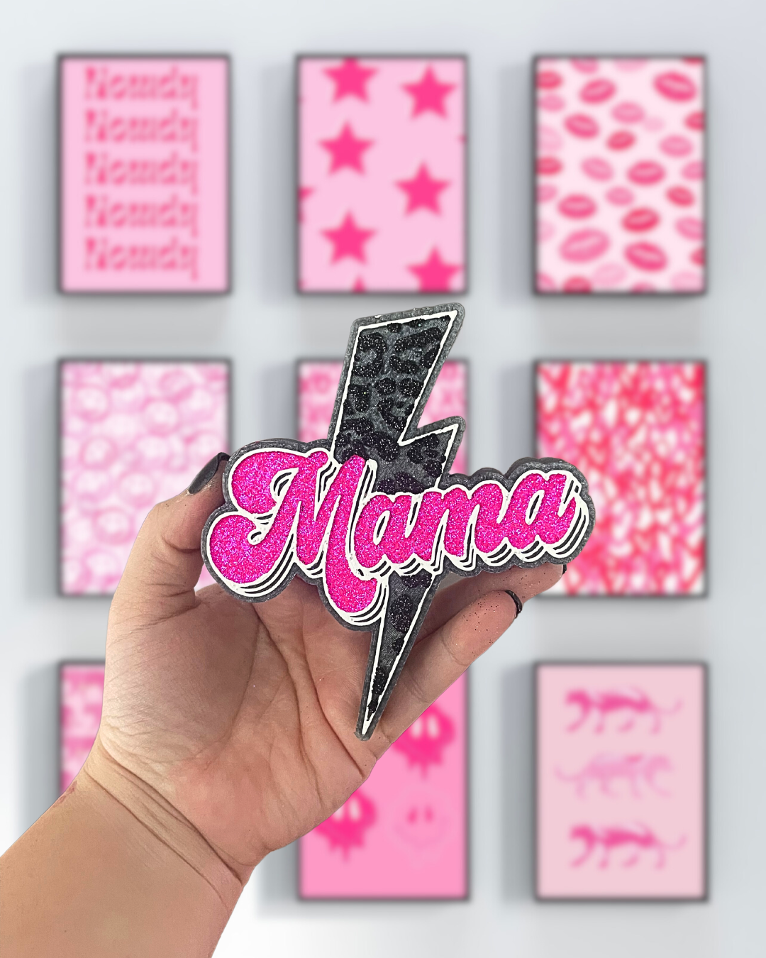 Wholesale - Mama Leopard Lightning Bolt