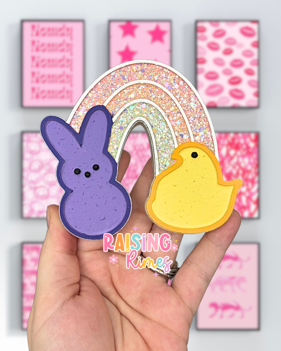 Peeps Rainbow Silicone Mold