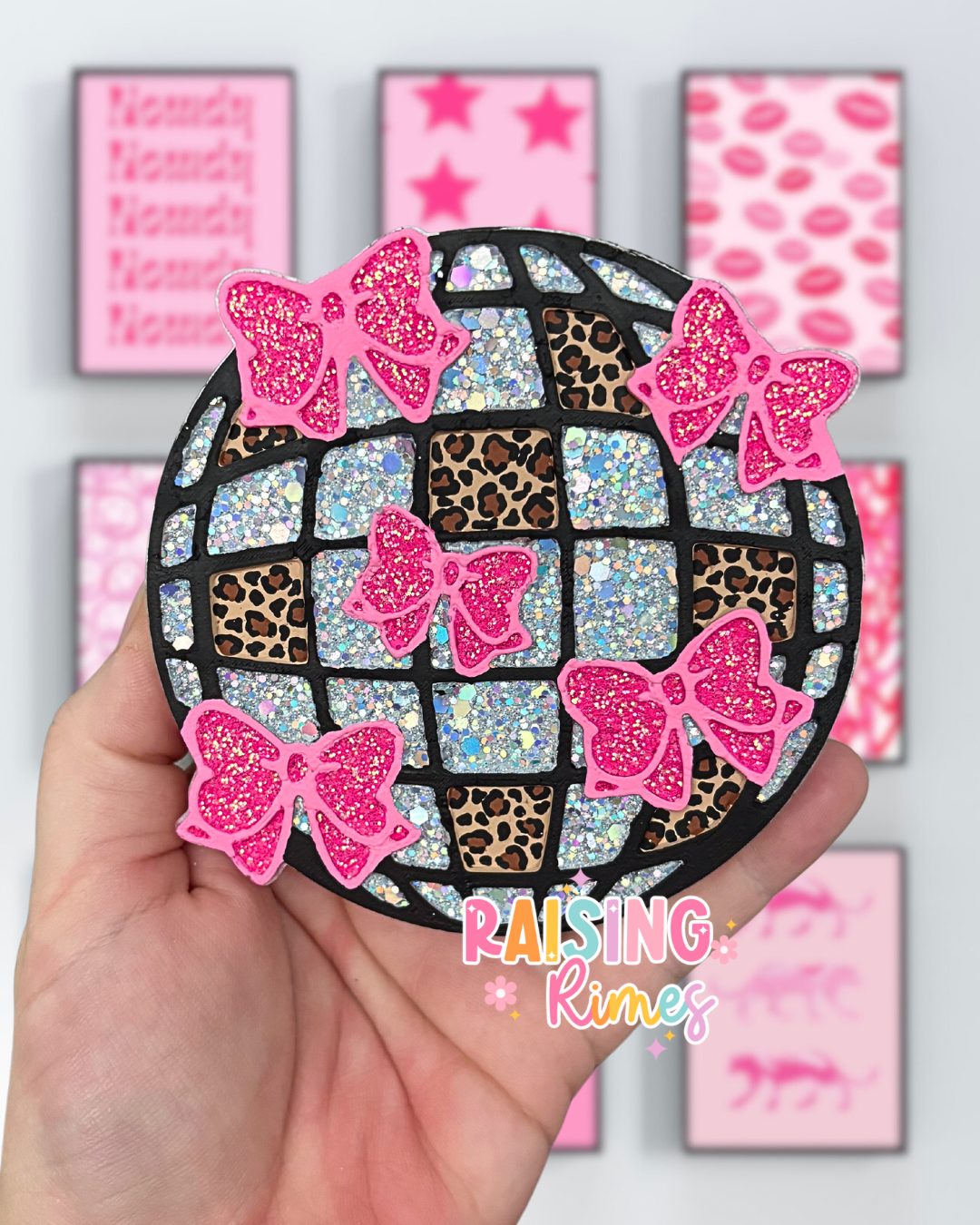 Bow Disco Silicone Mold