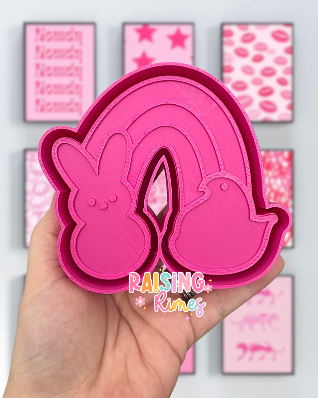 Peeps Rainbow Silicone Mold