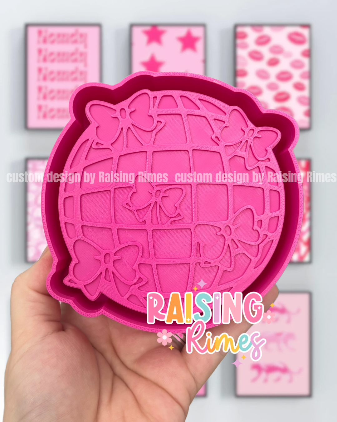 Bow Disco Silicone Mold