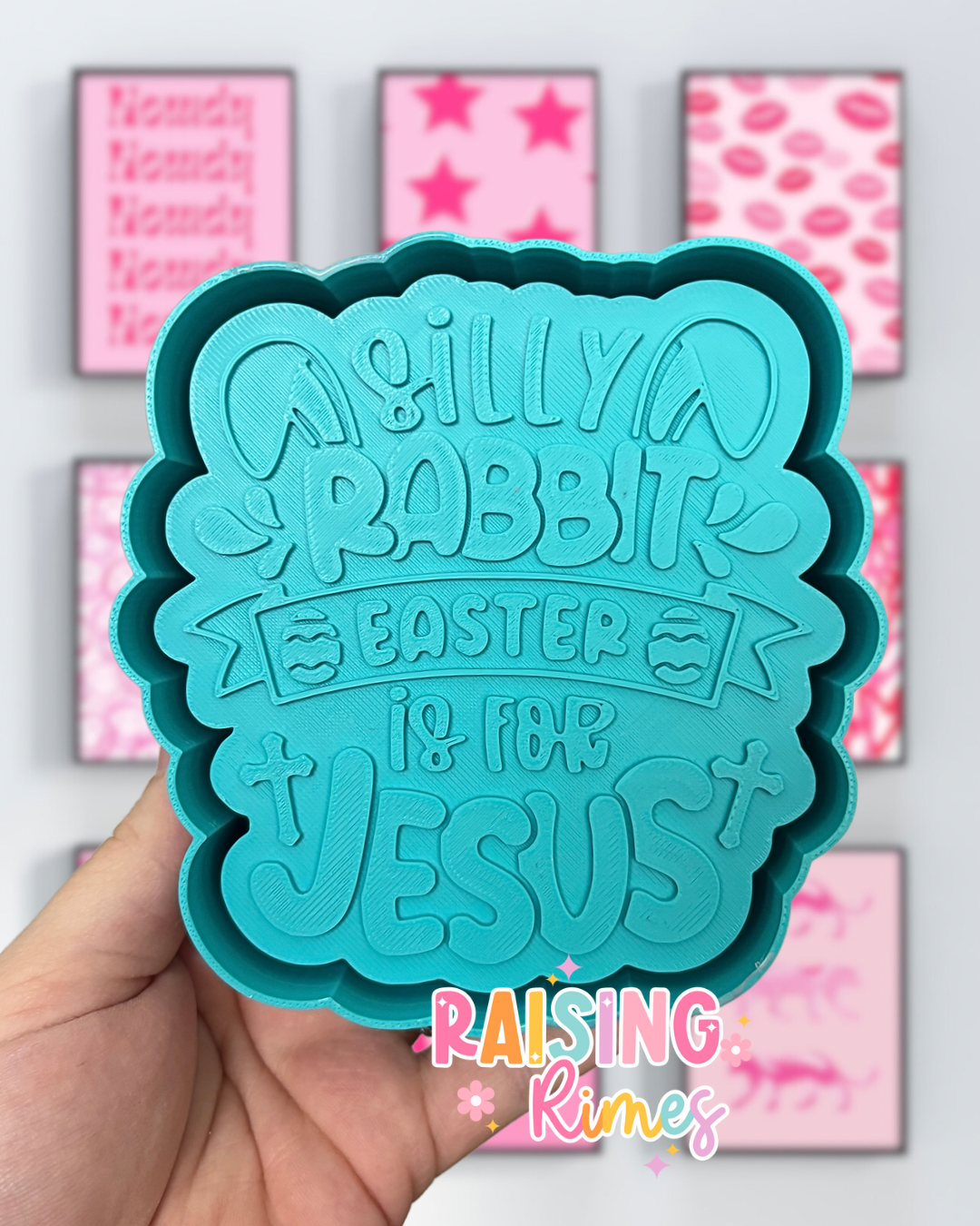Easter is for Jesus Silicone Mold