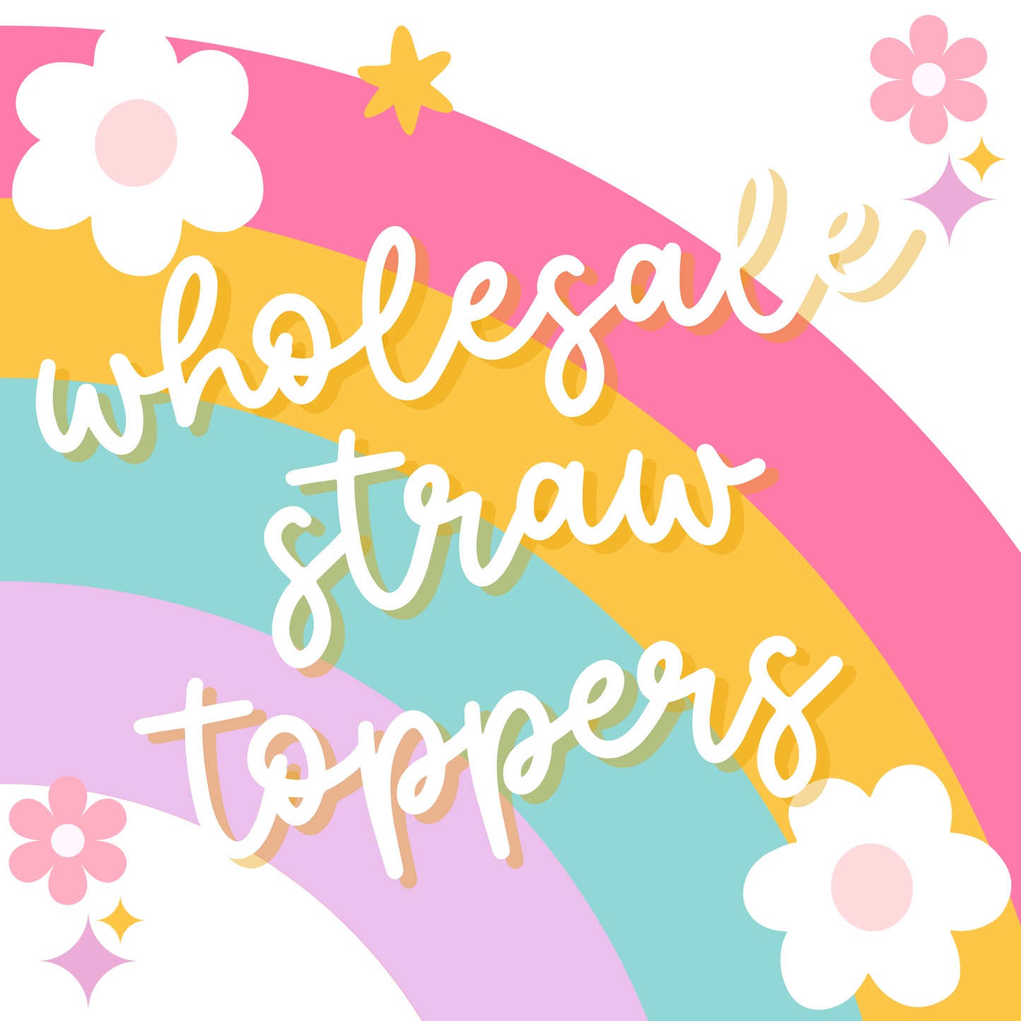 Wholesale Straw Toppers