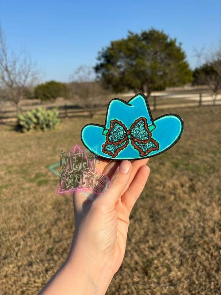 Cowgirl Hat w/ Scallop Bow Silicone Mold