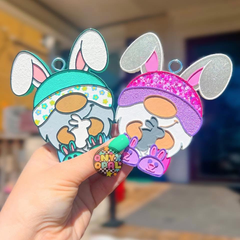 Bunny Slipper Gnome Silicone Mold