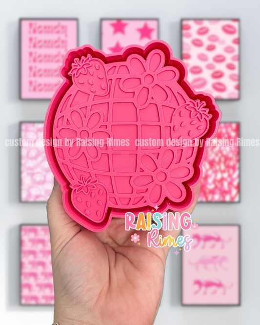 Strawberry Disco Silicone Mold