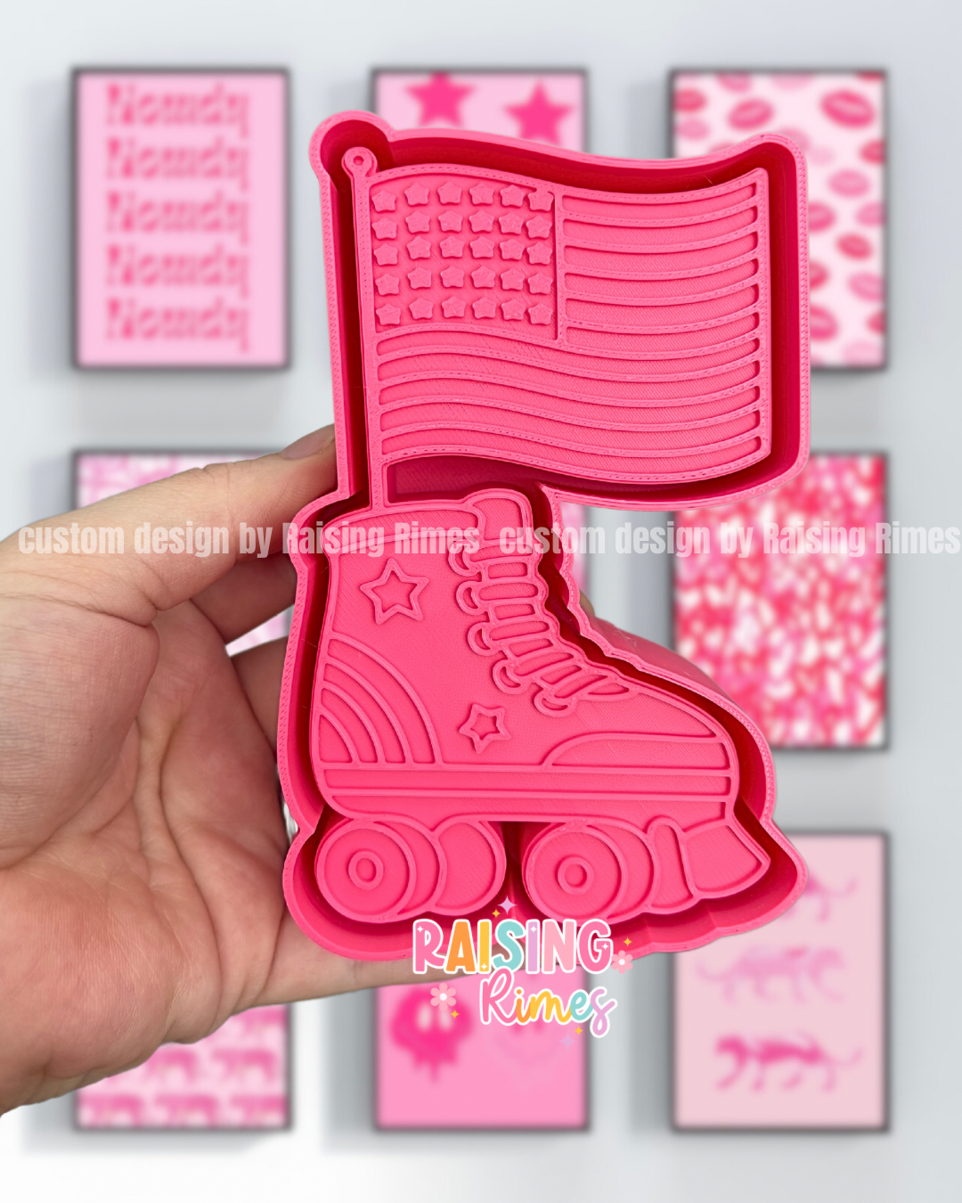 USA Skate Silicone Mold