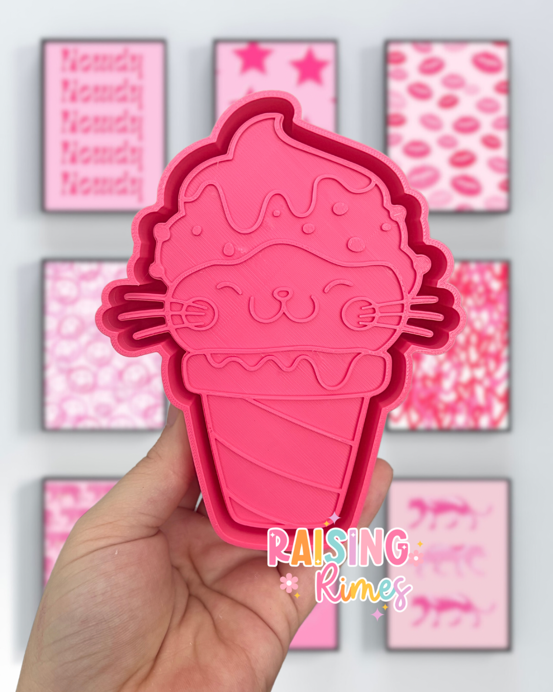 Cat Ice Cream Silicone Mold
