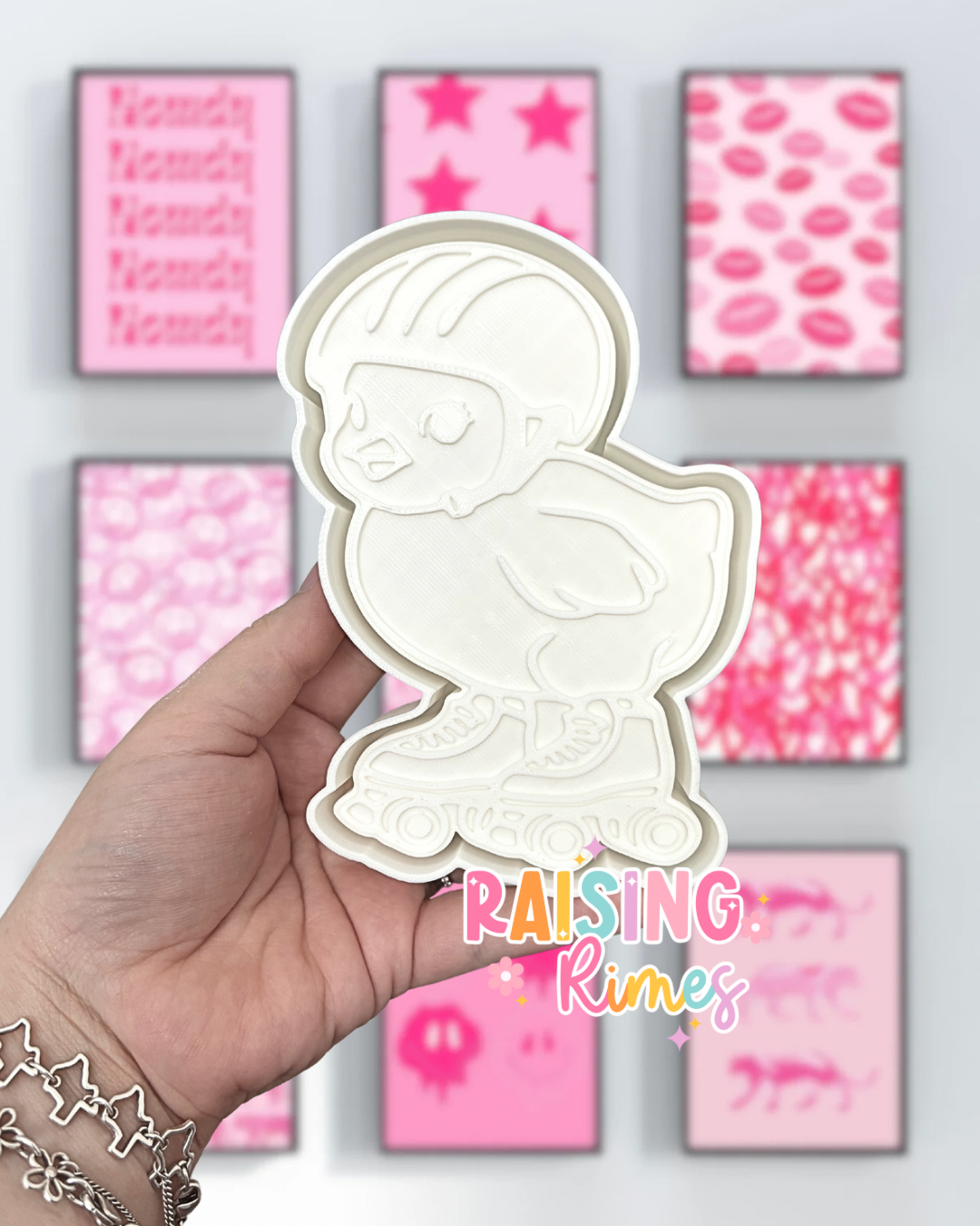 Rollerblade Chick Silicone Mold