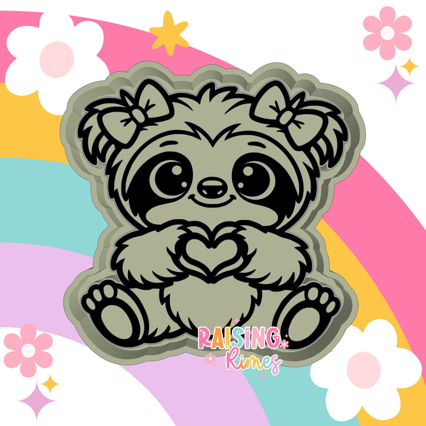 Baby Sloth Silicone Mold