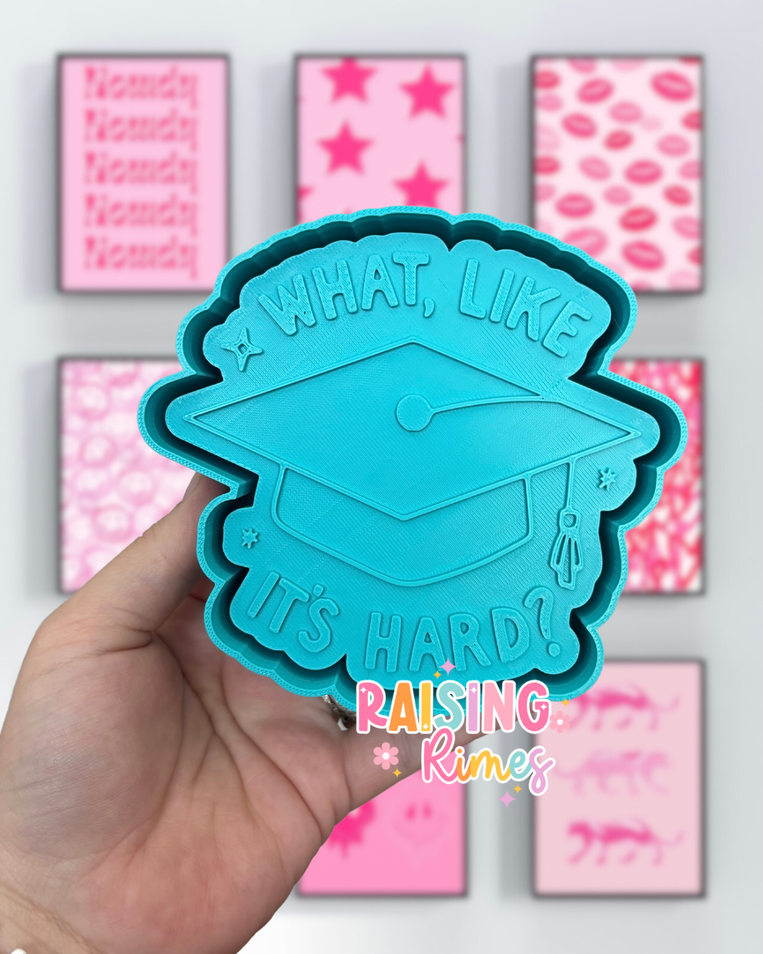 What, Like It’s Hard? Grad Hat Silicone Mold