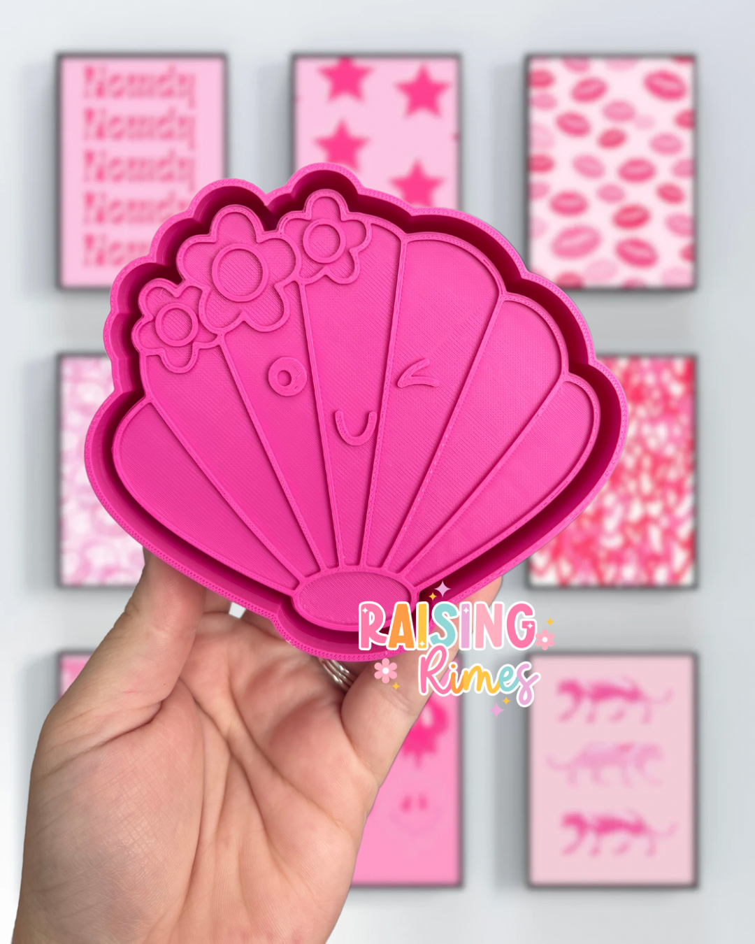 Happy Seashell Silicone Mold