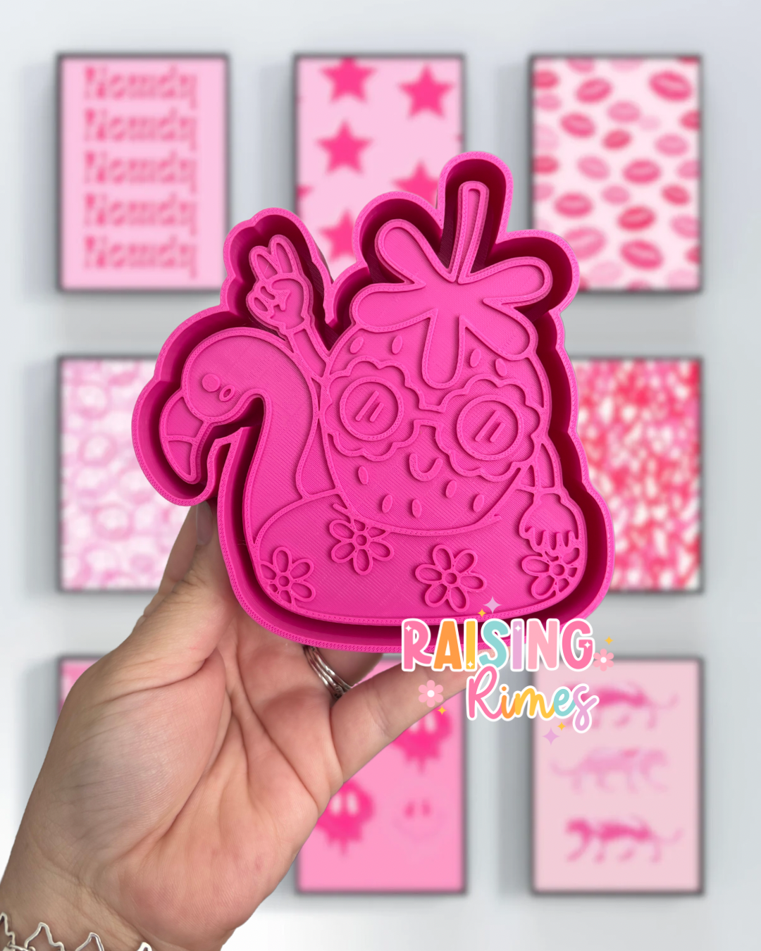 Strawberry Float Silicone Mold