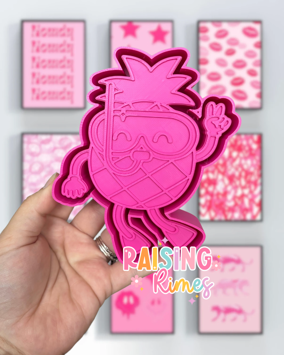 Snorkle Pineapple Silicone Mold