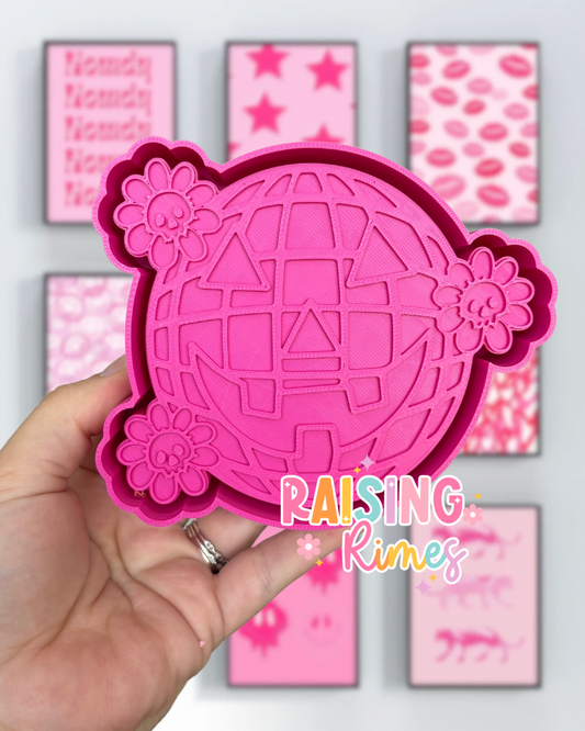 Jack O Lantern Disco Silicone Mold