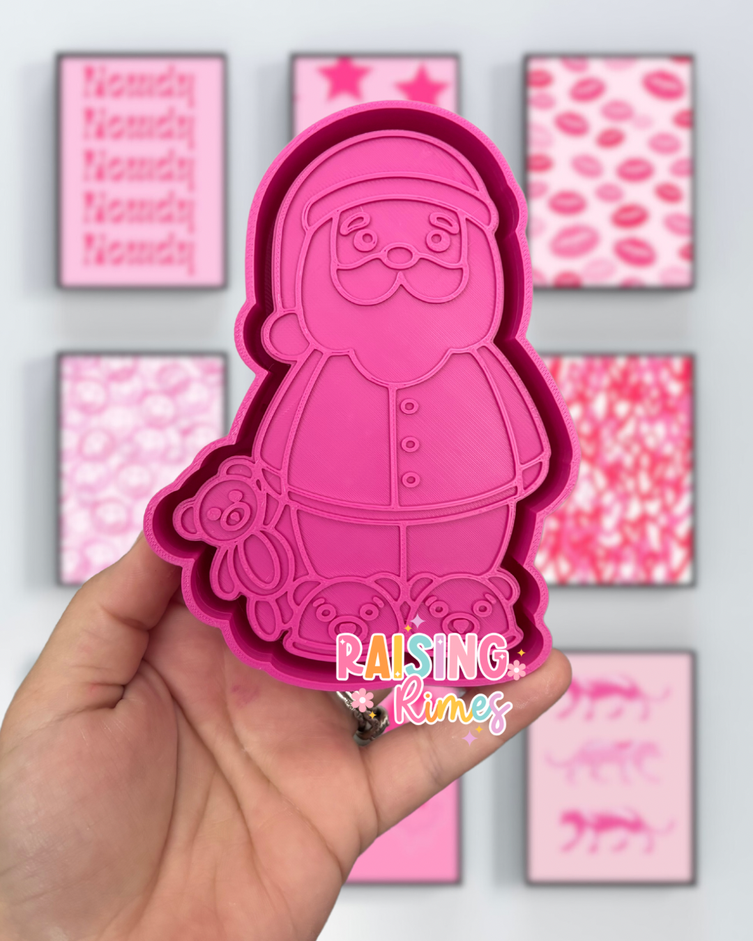 Pajama Santa Silicone Mold