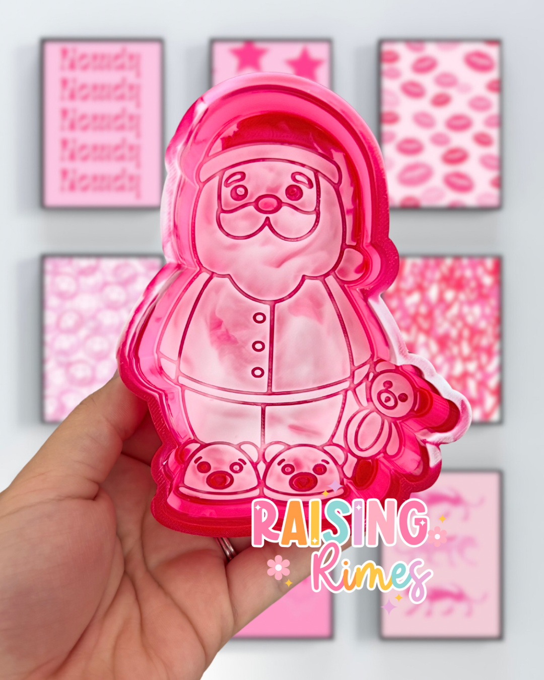 Pajama Santa Silicone Mold