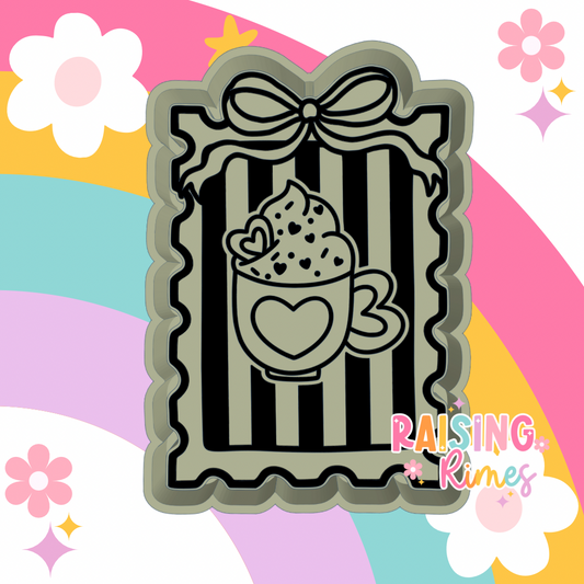 Heart Mug Stamp Silicone Mold