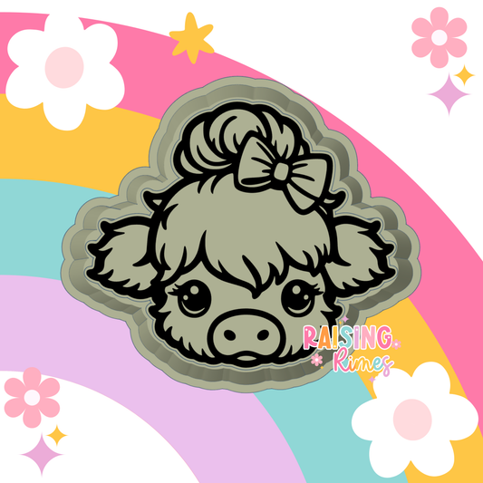 Bun Cow Silicone Mold