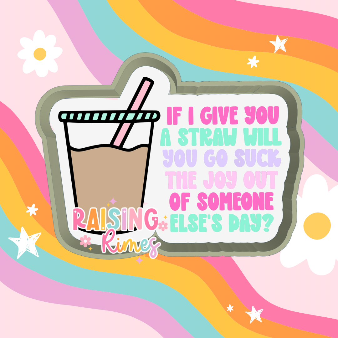 Straw Quote Silicone Mold