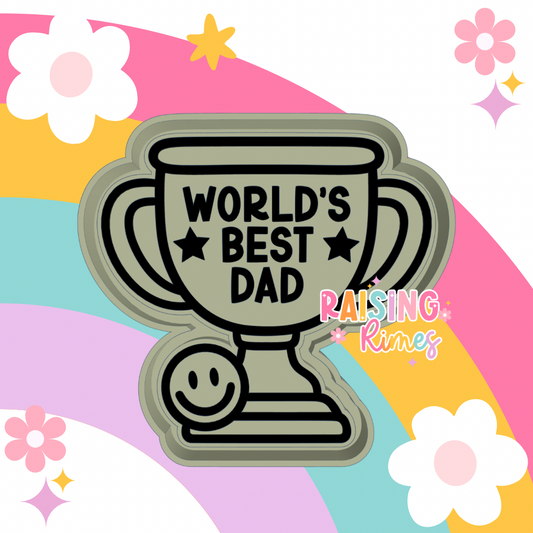 Best Dad Trophy Silicone Mold