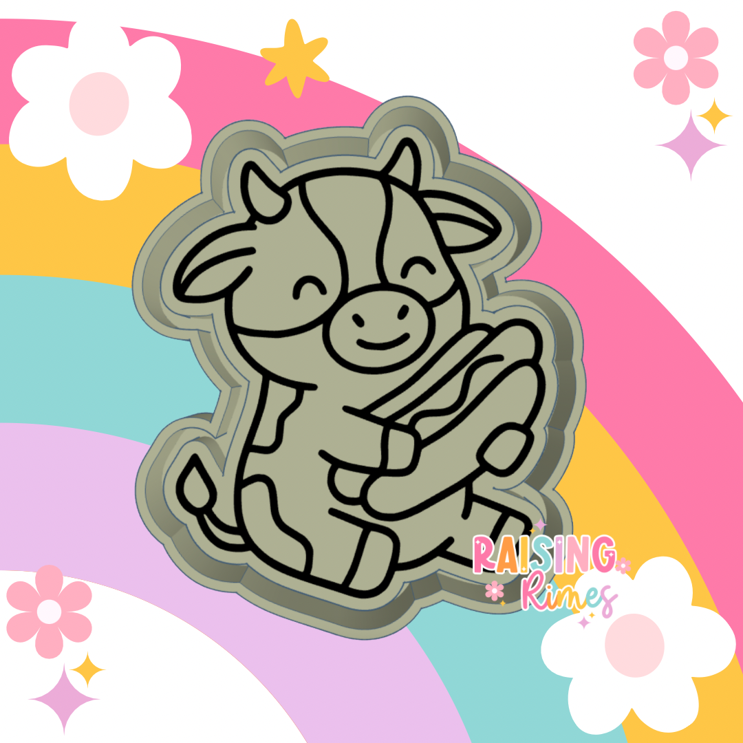 Hot Dog Cow Silicone Mold