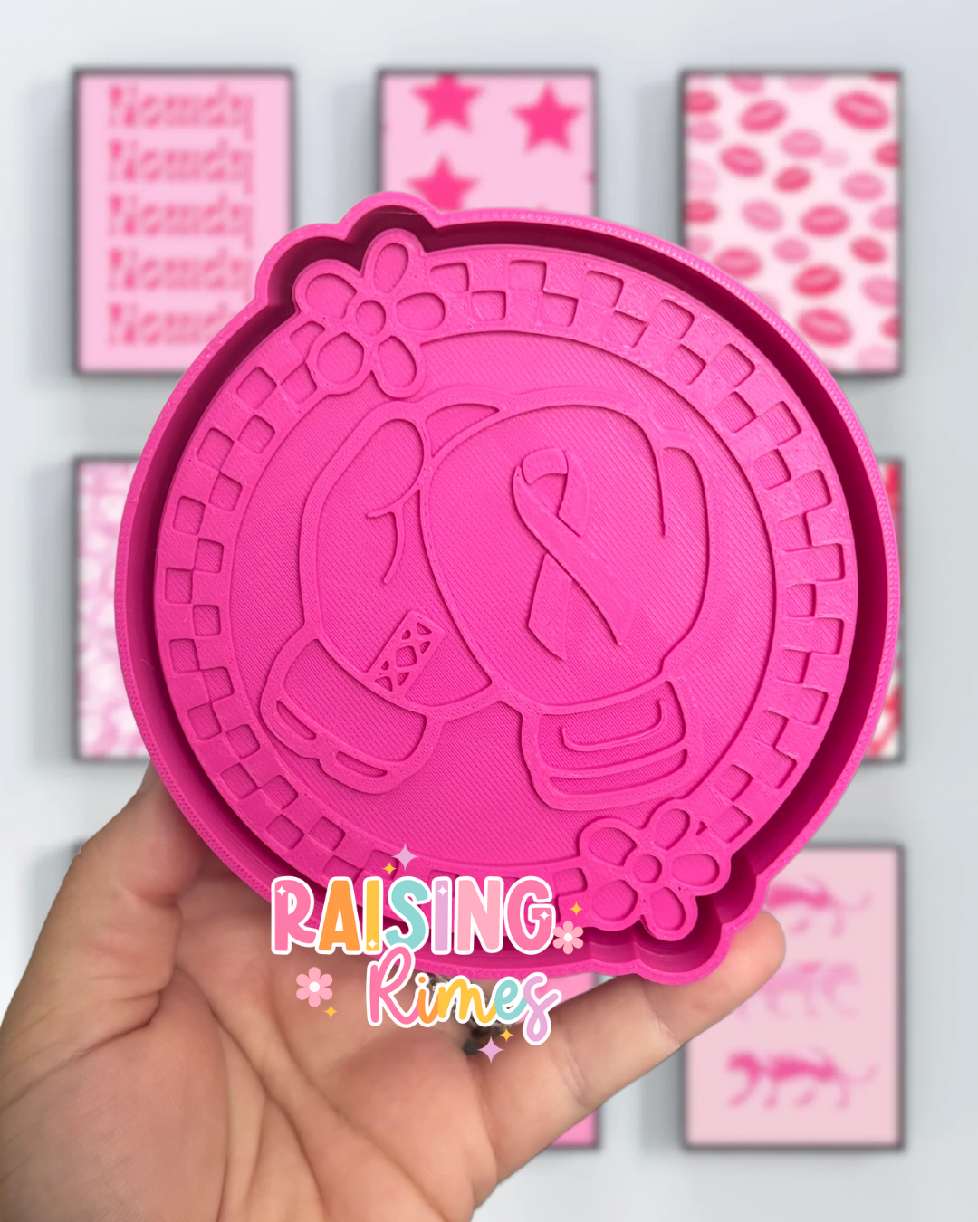 Beat Cancer Silicone Mold