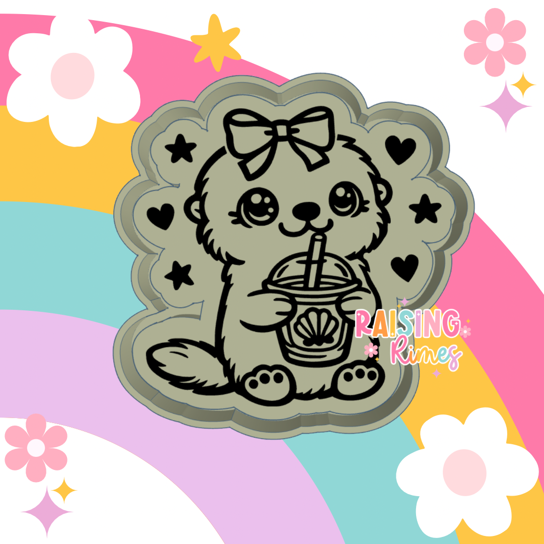 Otter Iced Coffee Silicone Mold