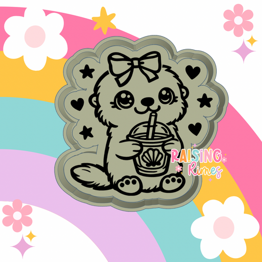 Otter Iced Coffee Silicone Mold