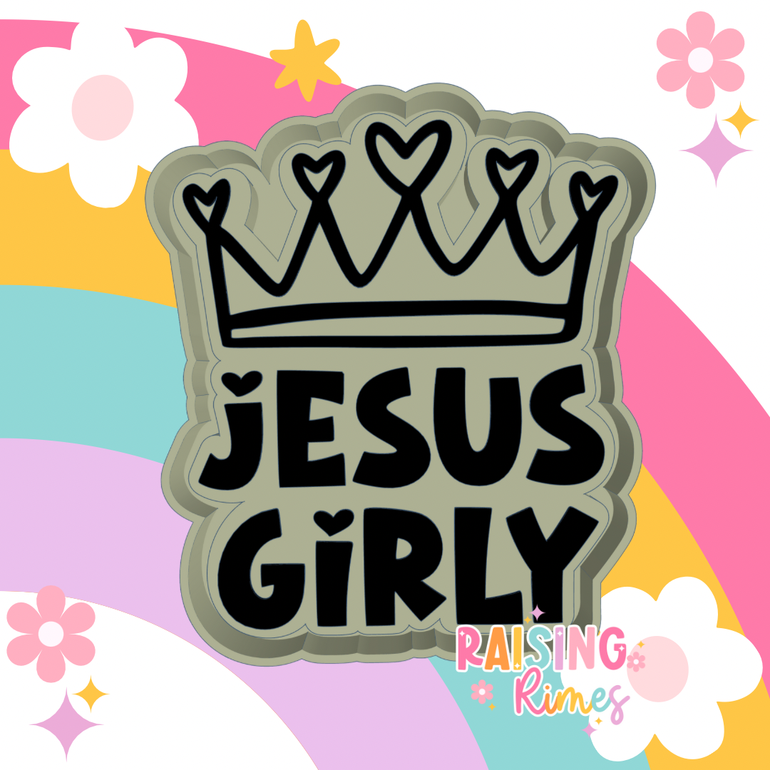 Jesus Girly Silicone Mold