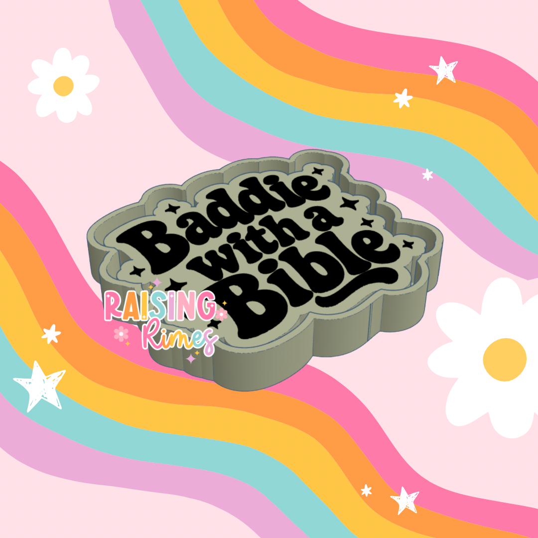Baddie With A Bible Silicone Mold
