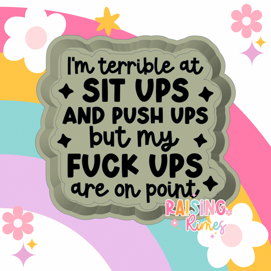 F Ups Quote Silicone Mold