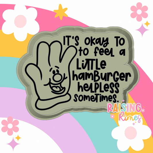 Hamburger Helpless Silicone Mold