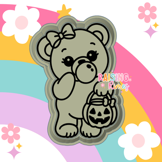 Bubblegum Trick or Treat Bear Silicone Mold
