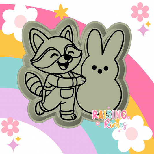 Raccoon & Peep Silicone Mold