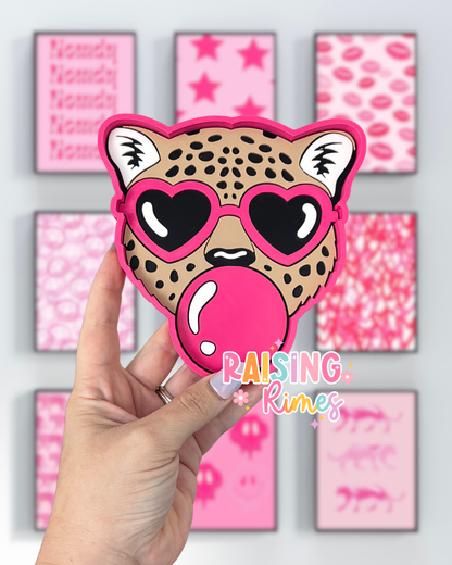 Leopard Bubblegum Trinket Tray