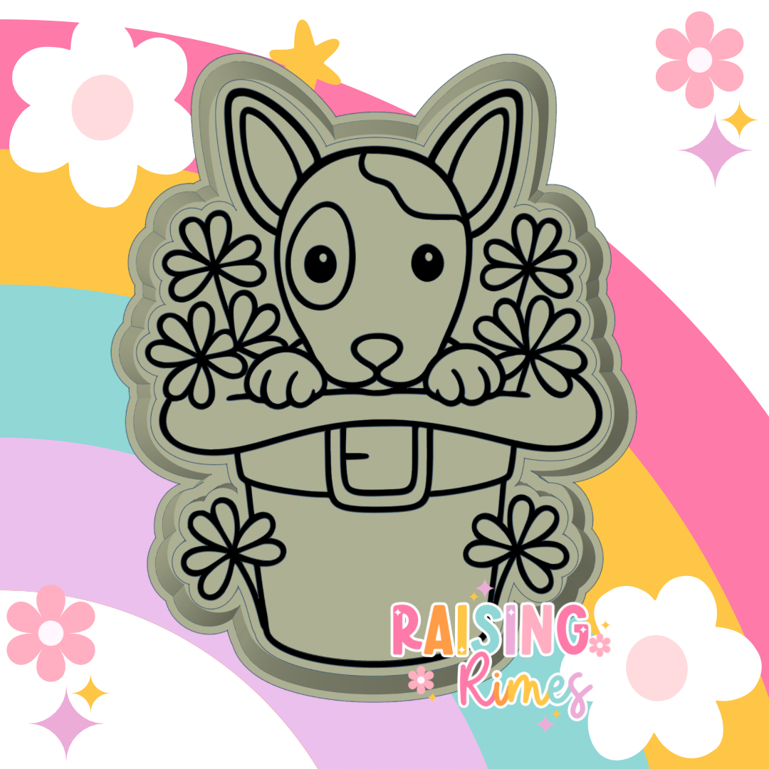 Shamrock Hat Puppy Silicone Mold