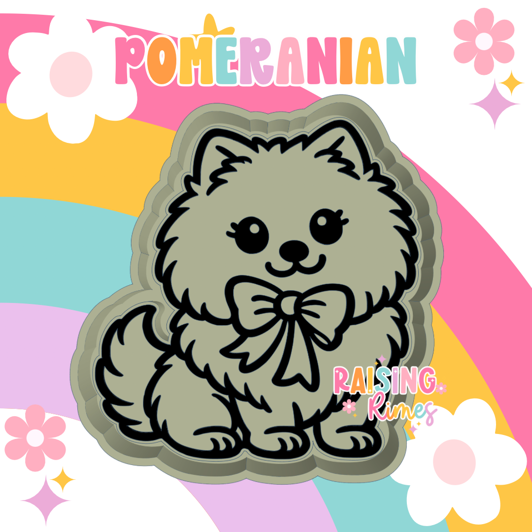 Pomeranian Silicone Mold