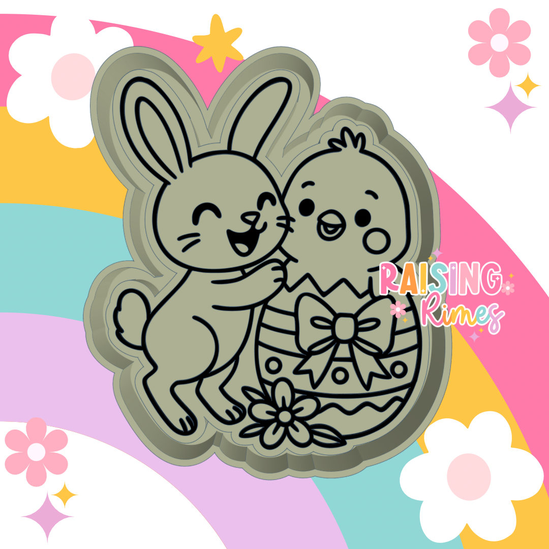 Easter Friends Silicone Mold