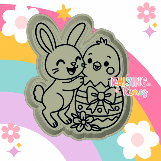 Easter Friends Silicone Mold