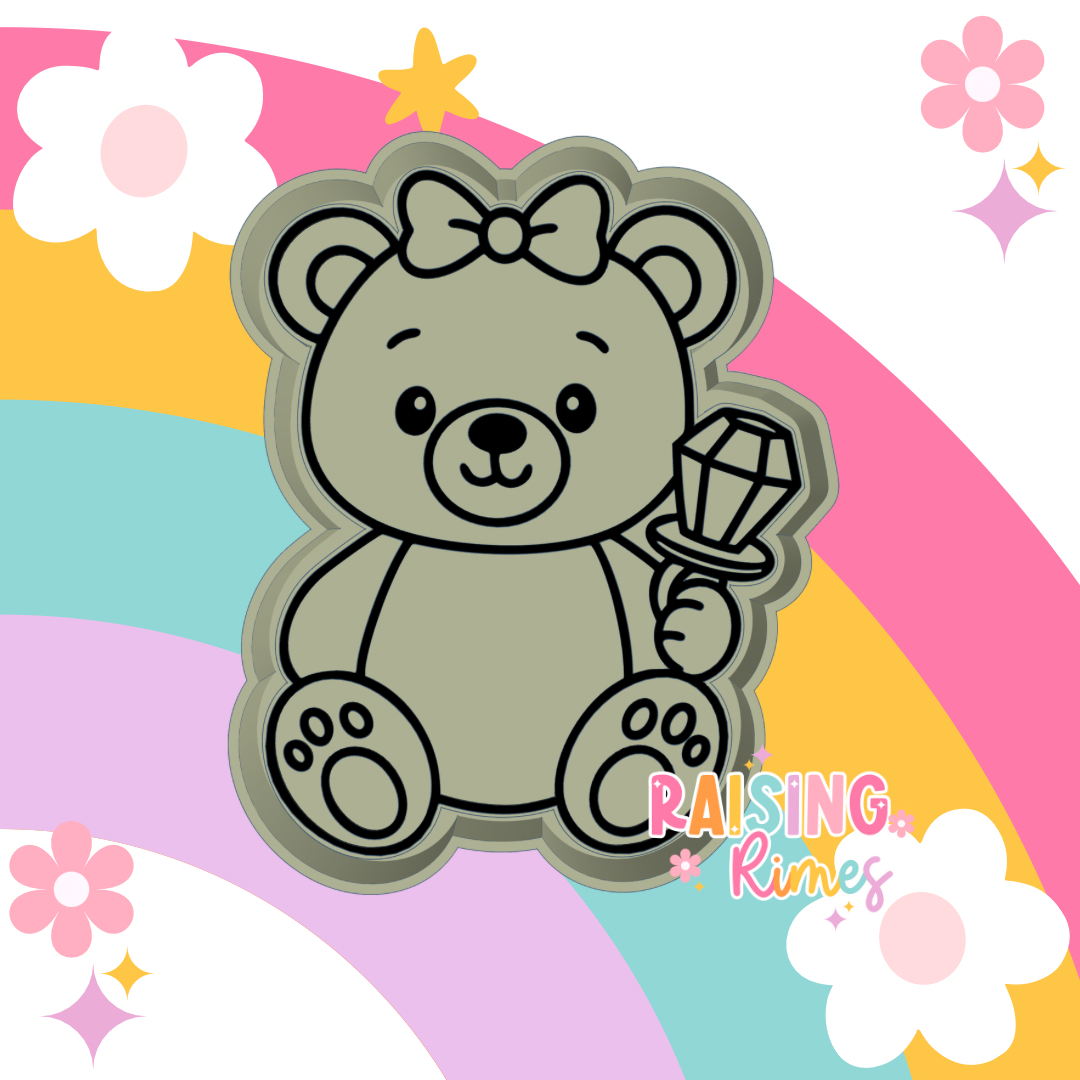Ring Pop Bear Silicone Mold