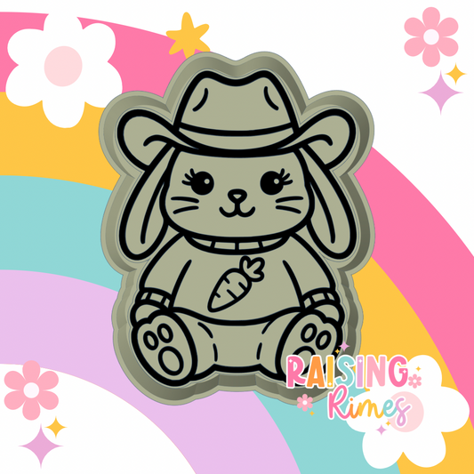 Cowgirl Bunny Silicone Mold
