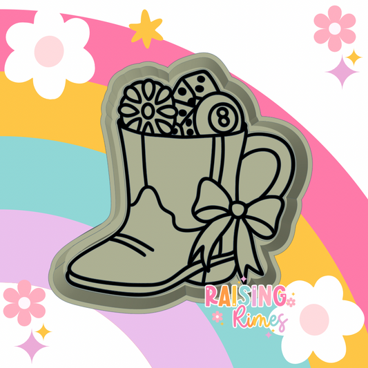 Cowgirl Boot Mug Silicone Mold