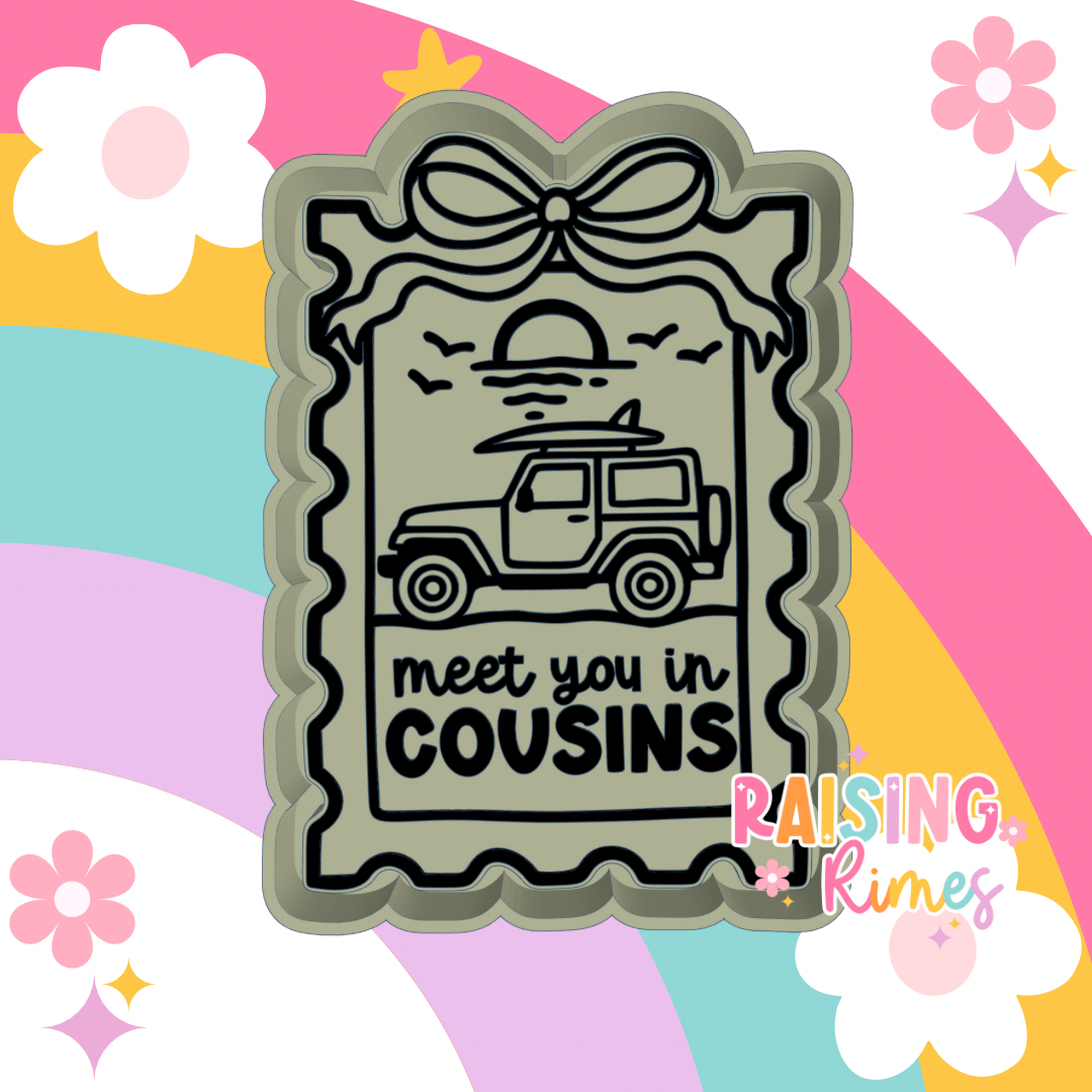 Cousins Beach Stamp Silicone Mold