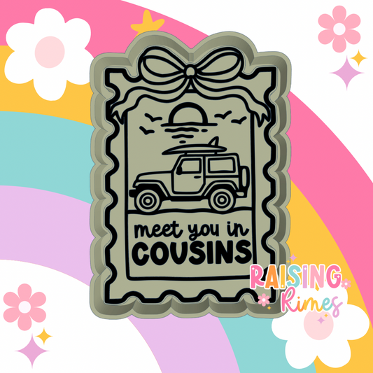 Cousins Beach Stamp Silicone Mold